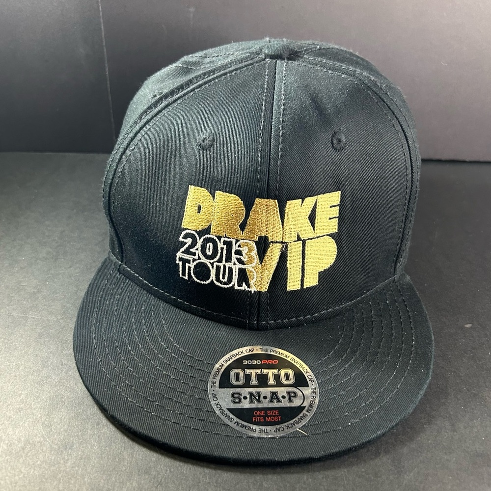 Drake Tour Merch Snapback Hat 2013 “Would You Like A Tour” Otto Cap Concert Rap